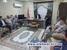 قائممقام سوق الشيوخ نبيل الموسوي يلتقي بجمع من اهالي الحي العسكري الثاني،